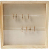 Wooden 3D Frame 23x23 cm