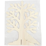 Tree, Size 30X21.5 Cm, Thickness 2 Mm, 1 Pc, Plywo