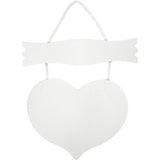 Heart and sign, size 28x19 cm, thickness 5 mm