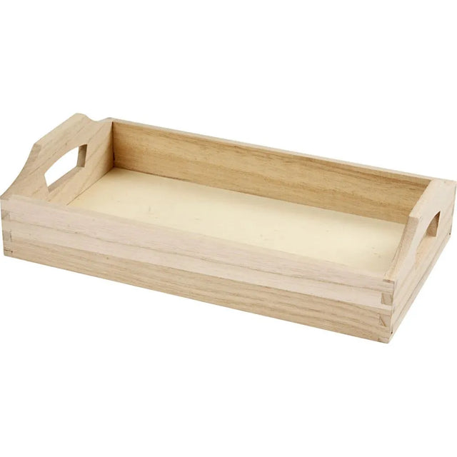 Tray, size 30x17x5 cm, inner size 27.5x15x4 cm