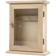 Key cabinet of wood 