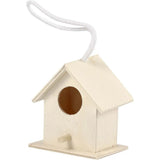 Bird House, size 6x6 cm, 1 pc, plywood