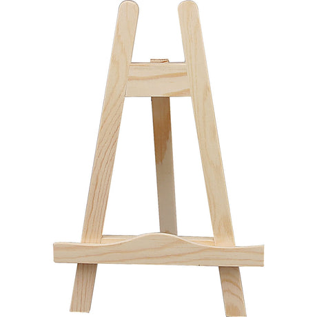 Mini Easel, H: 25 cm, 1 pc, pine