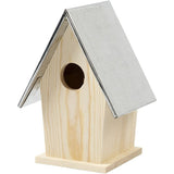 BIRD BOX W/FOIL ROOF