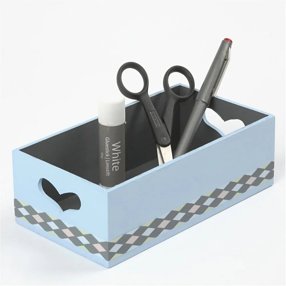 Storage Boxes, 3 pcs, poplar wood