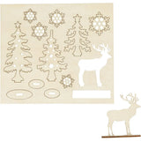 Creativ Wooden Craft Kit - Small (Forest and Deer)