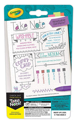 Take Note 6 Washable Gel Pens