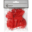 Balloons - Red (10 Pieces)