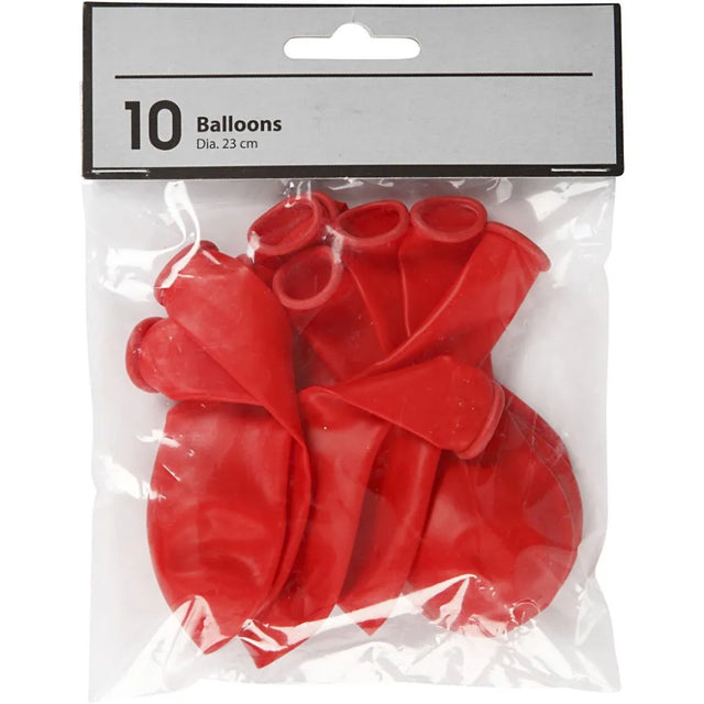 Balloons - Red (10 Pieces)