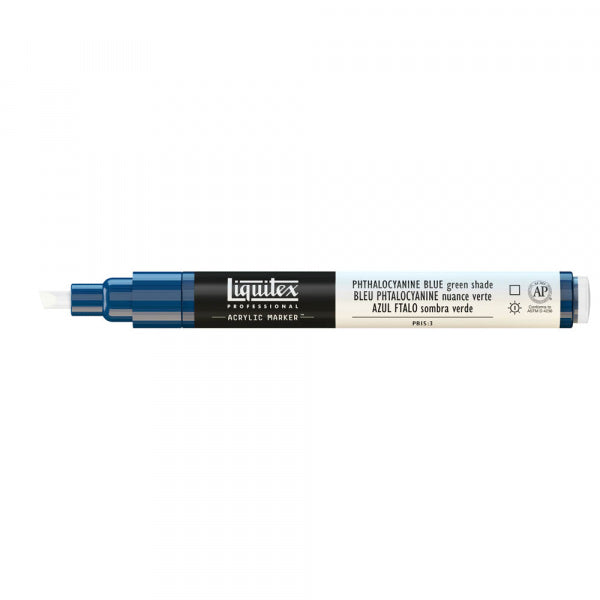 Liquitex - Marker - 2-4mm - Phthalocyanine Blue (G