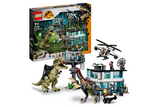 Lego Giganotosaurus and Therizinosaurus Attack