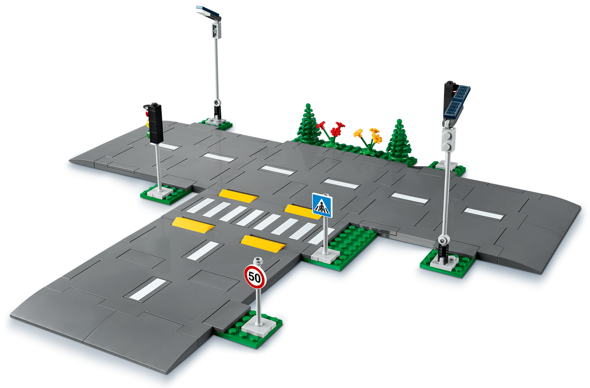 Lego City Road Plates