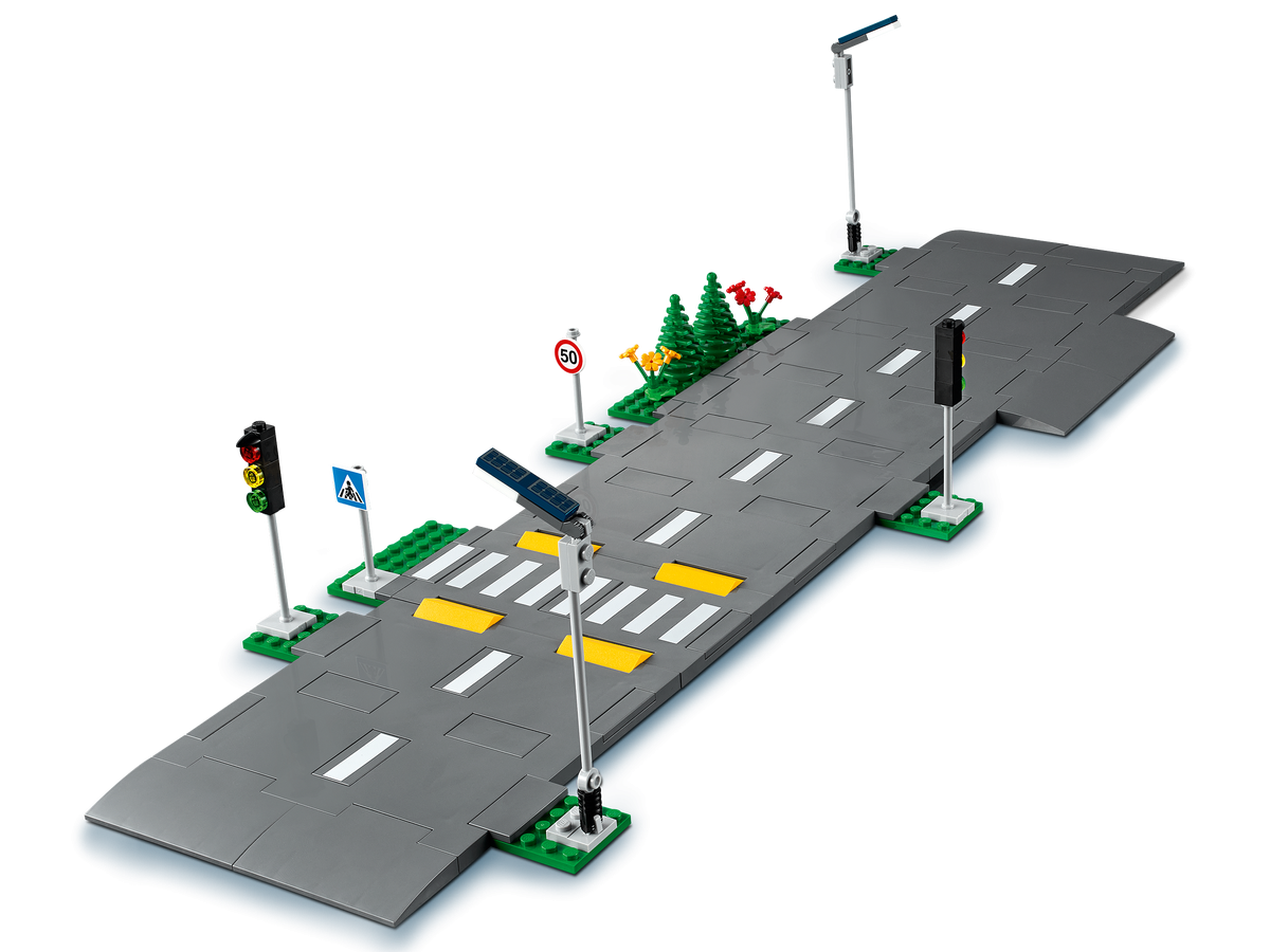 Lego City Road Plates