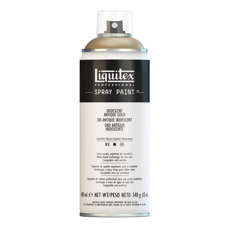 Liquitex Spray Paint - Iridescent Antique Gold