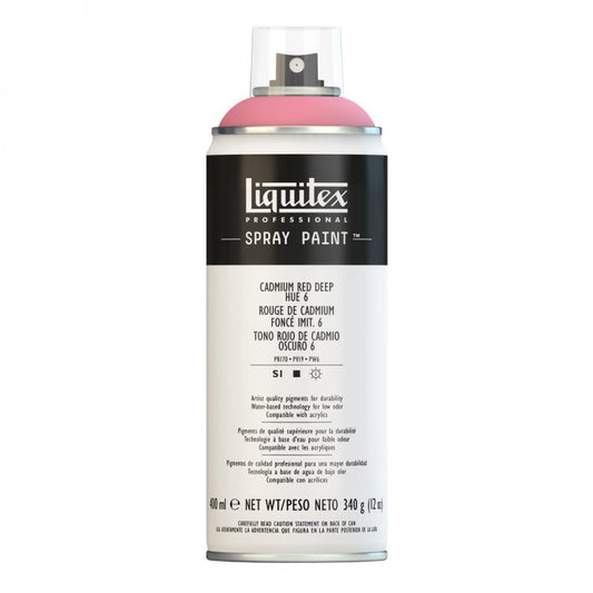 Liquitex Spray Paint - Cadmium Red Deep Hue 6