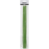 Floral Stem Wire, Green, L: 30 Cm, D: 2 Mm, 20 Pc/