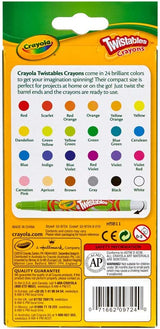 24 Mini Twistables Special Effects Crayons