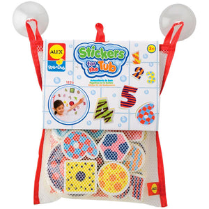 ALEX TOYS- BATH STICKERS-NUMBERS/SHAPES