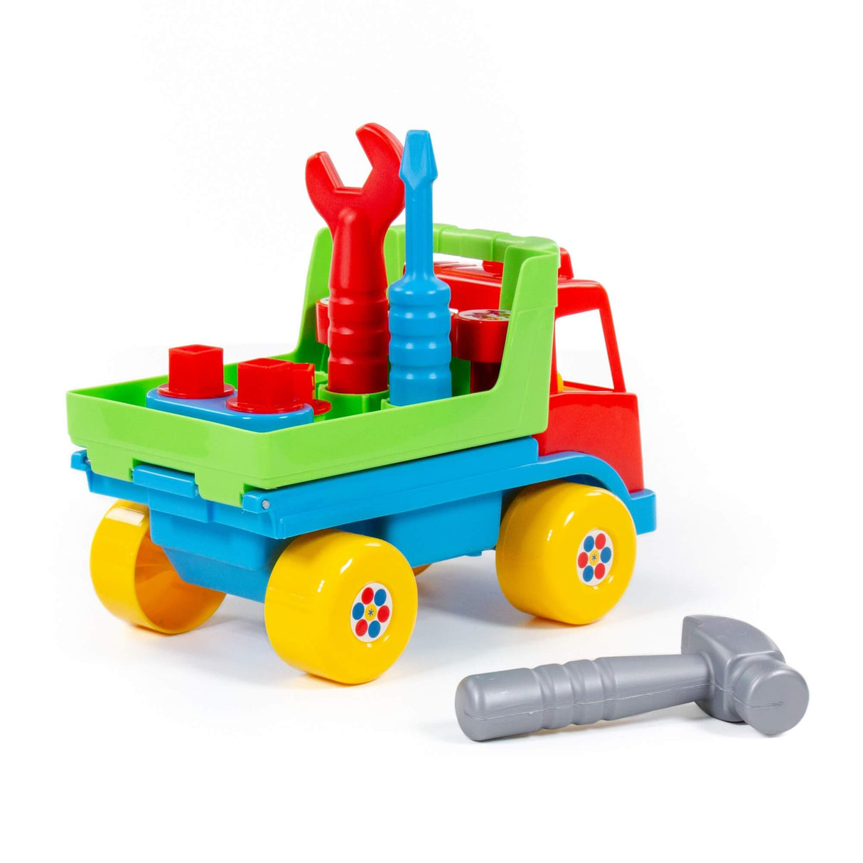 Shape-and-sort truck