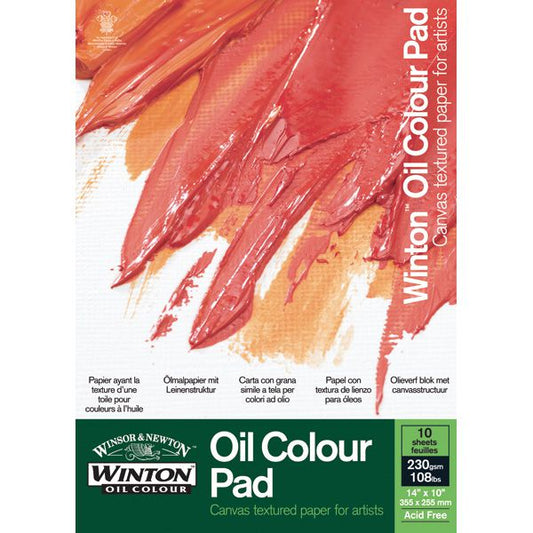 Winton Oil Colour Paper Pad A3