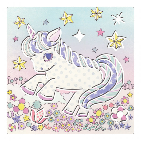 Djeco Stencils Kawaïland Art Kit