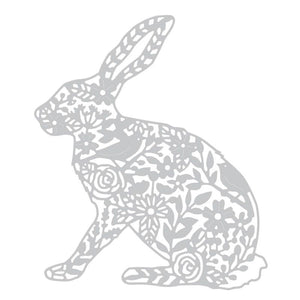 Sizzix Thinlits Die- Wild Rabbit by Georgia Low