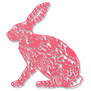 Sizzix Thinlits Die- Wild Rabbit by Georgia Low