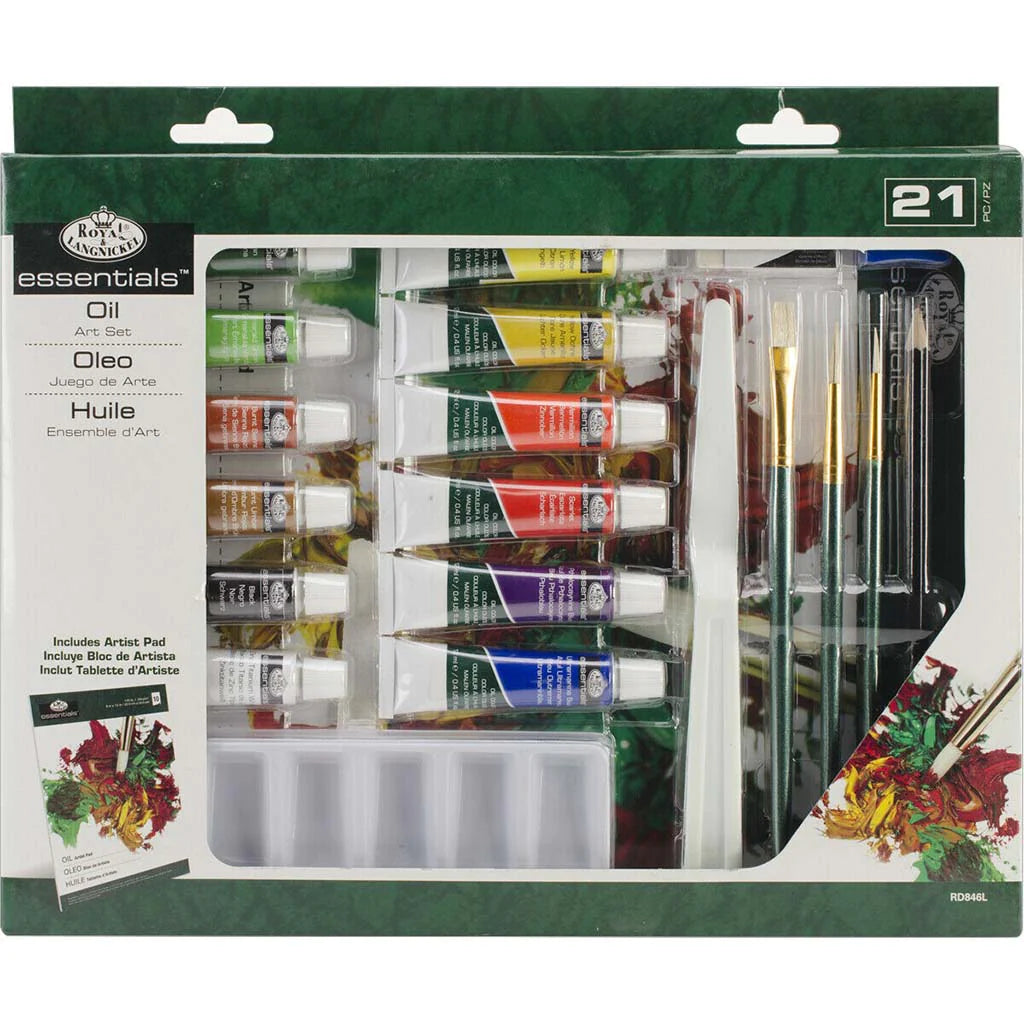 Oil Painting Box Set 21Pc