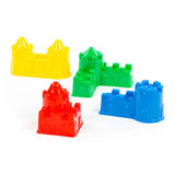 Castle sand shapes, 4 pcs