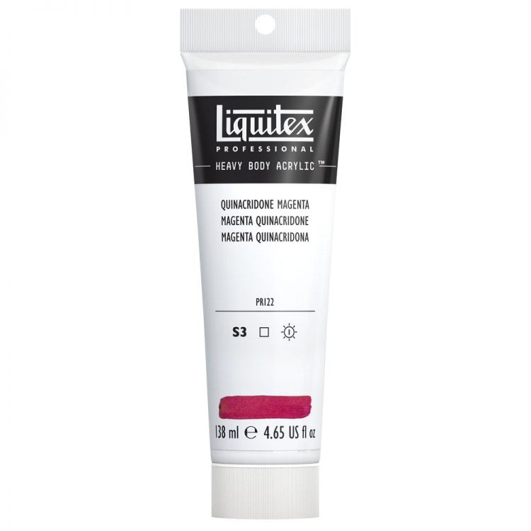 Liquitex - Heavy Body 138ml  Quinacridone Magenta