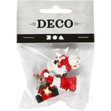 Miniature figurines - Christmas figures (3 Pack)
