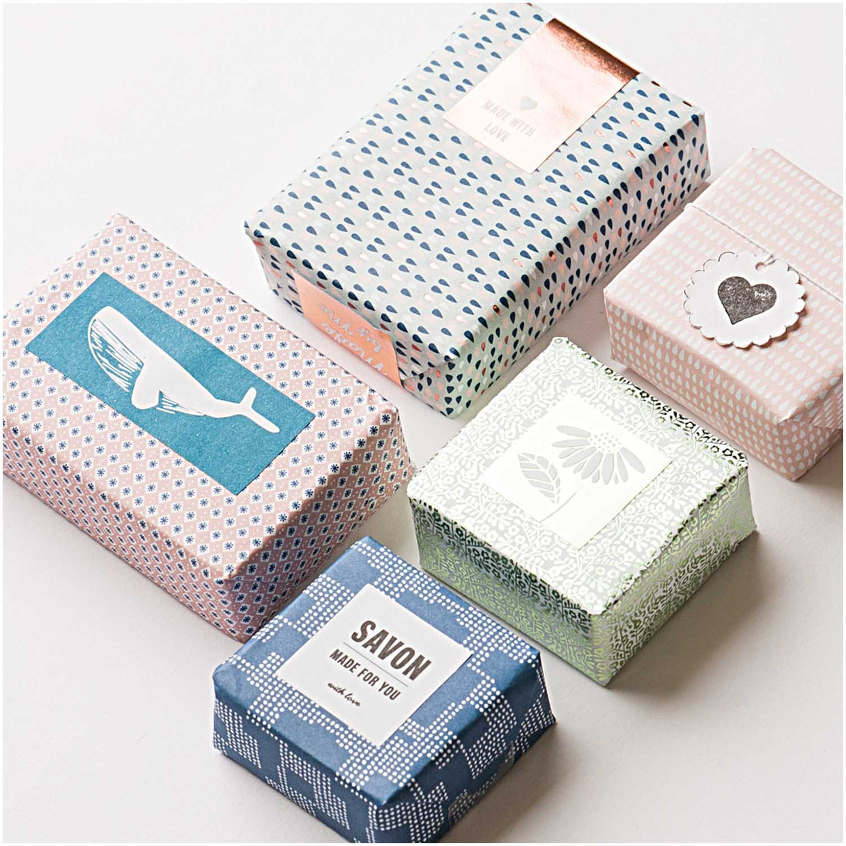 STICKERS SOAP HYGGE - 4 SHEETS