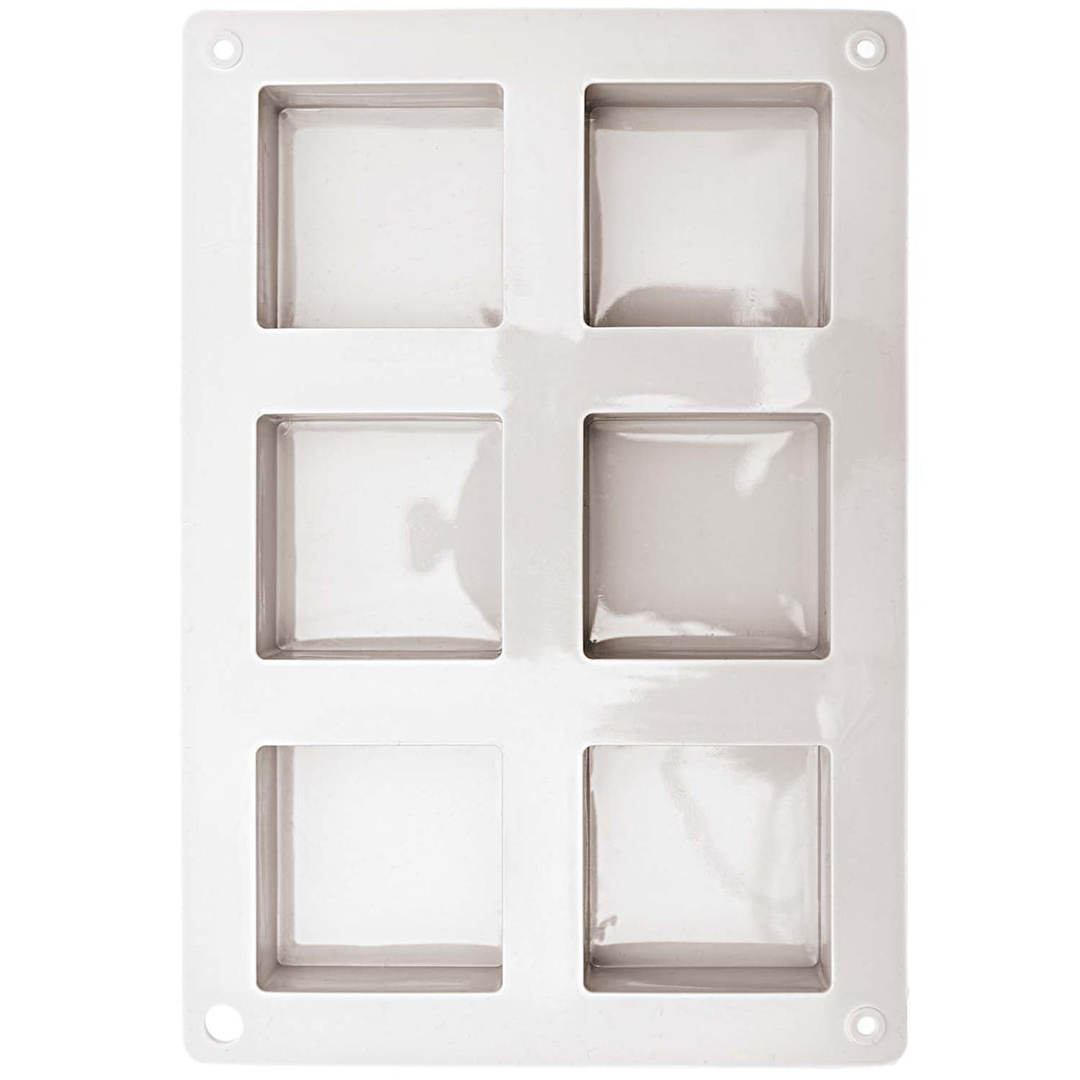 Made by Me soap mold square 18x18x3.5cm 6 pieces