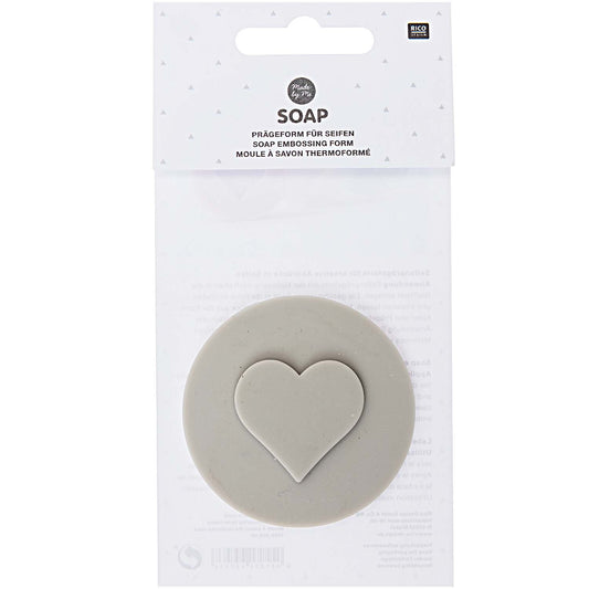 Made by Me round soap embossing mold