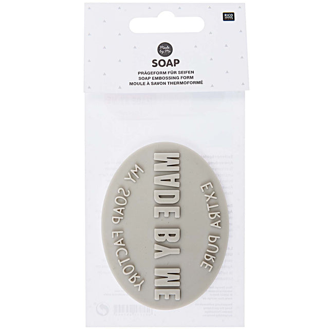 Made by Me soap embossing mold oval