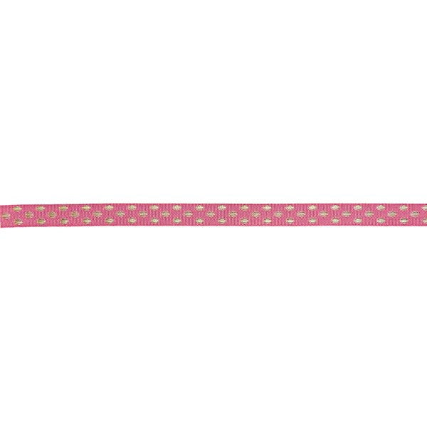 Ribbon Dots Rose-Pink/Gold