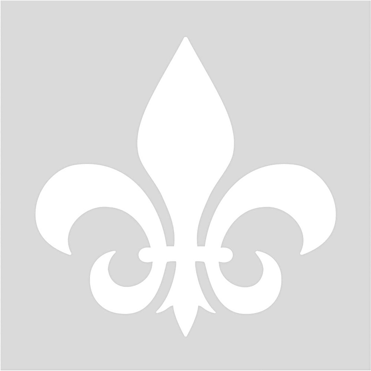 Stencil Small - Fleur-de-lis Shape
