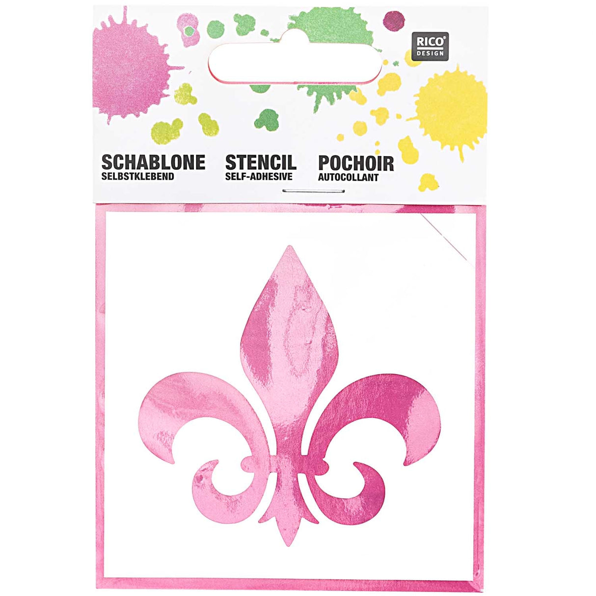 Stencil Small - Fleur-de-lis Shape