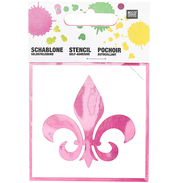 Stencil Small - Fleur-de-lis Shape