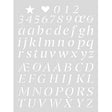 Stencil Medium - Alphabet Letters 2