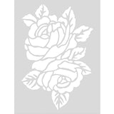 Rico Design Template Rose 18.5x24.5cm self-adhesive