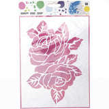 Rico Design Template Rose 18.5x24.5cm self-adhesive