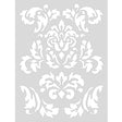 Stencil romantic ornaments 18.5x24.5cm self-adhesive