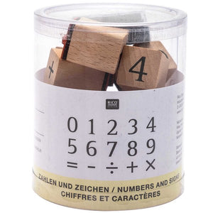 Stamp Set - Numbers And Signs