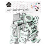 Foam Rubber Stamp Set Alphabet 1