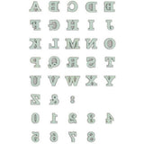 Foam Rubber Stamp Set Alphabet 1