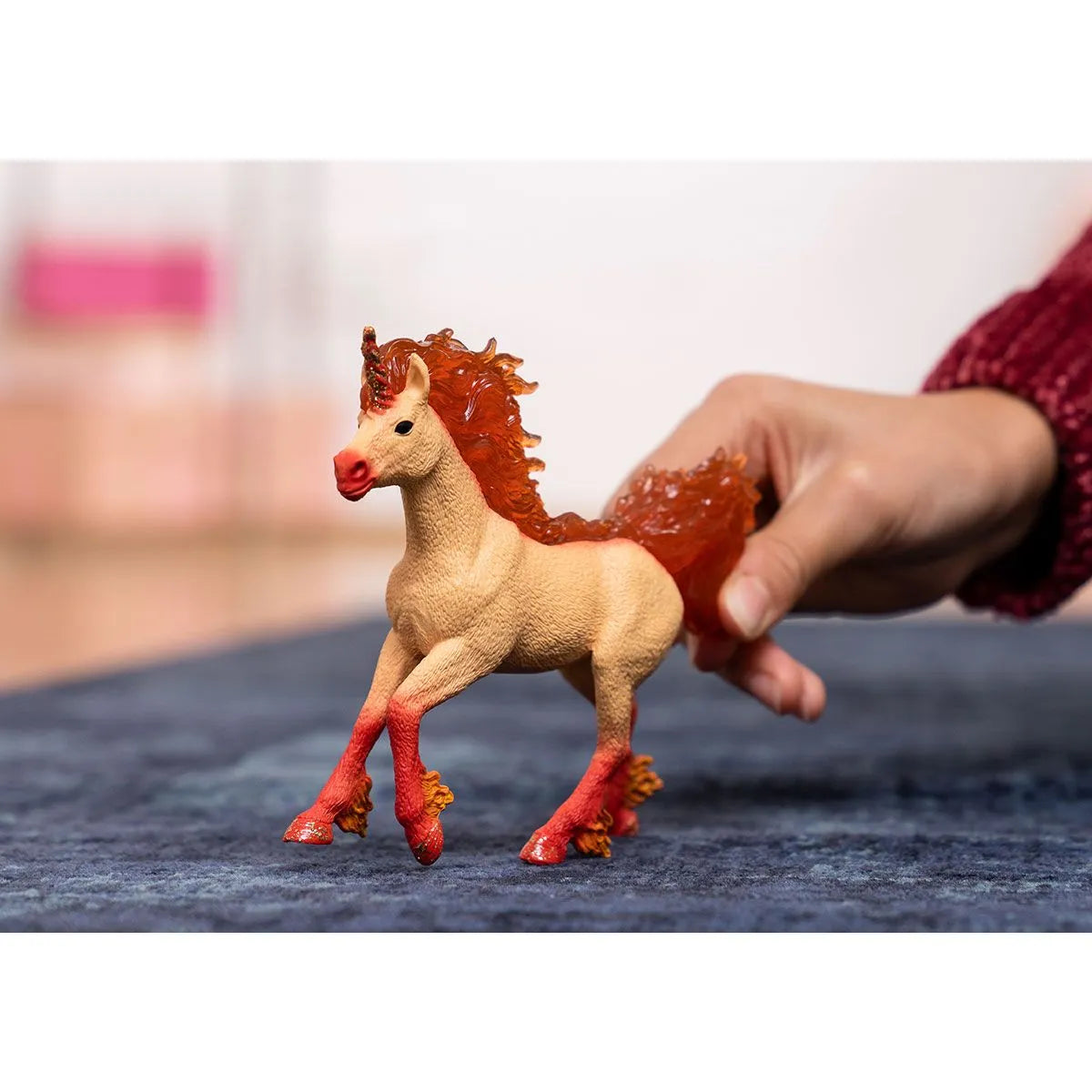 Schleich Elementa Fire Unicorn Stallion