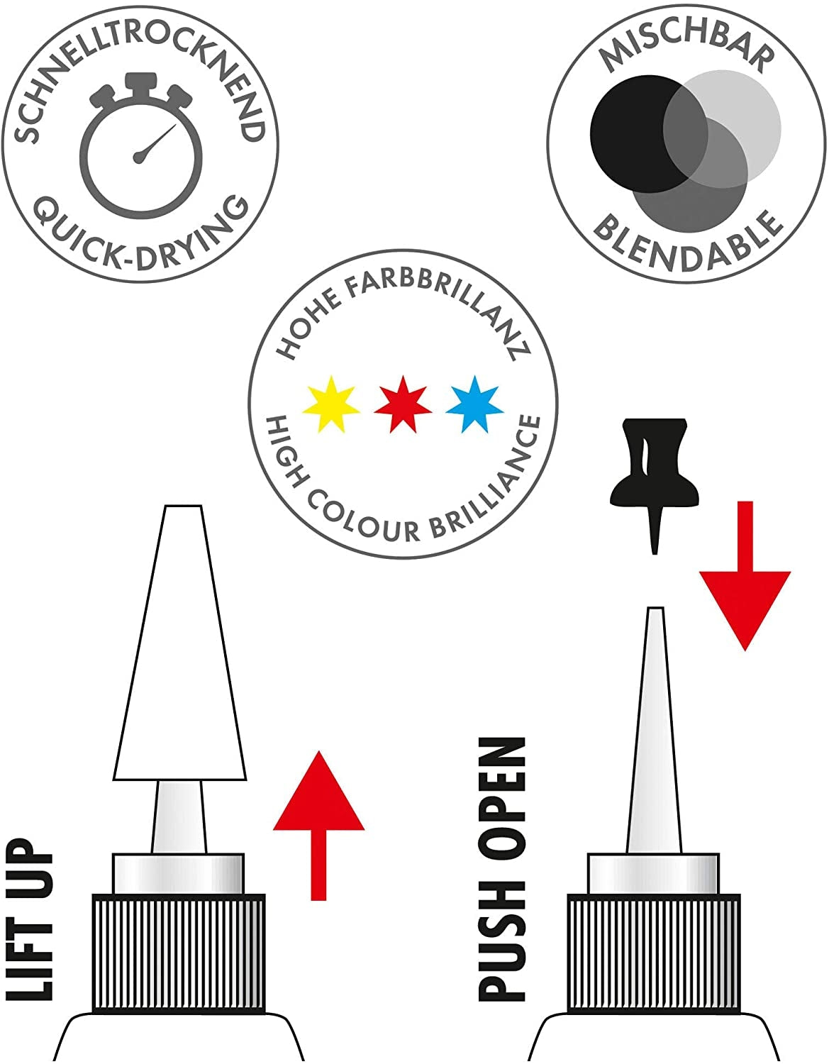 Marabu Alcohol Ink Metallic Silver 782 20Ml