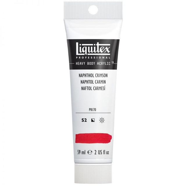 Liquitex - Heavy Body - 59ml Napthol Crimson
