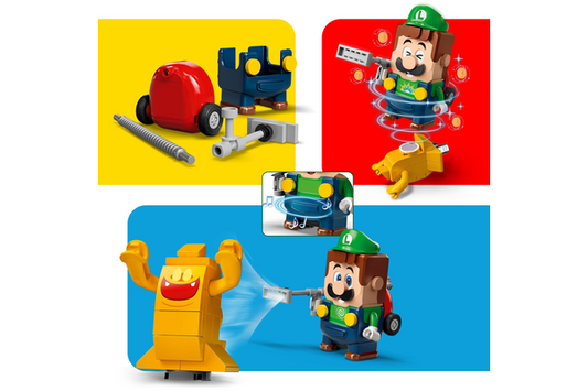 Lego Super Mario Luigis Mansion Lab and Polter